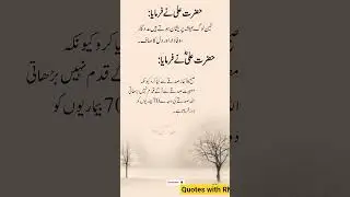 2 Golden Quotes of Hazrat Aliؓ | Life, Patience & Family | Aqwal e Zareen#quotes #shorts #love #fyp
