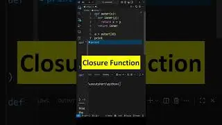 Python Closure Function
