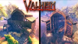 Valheim Boathouse Build and Finally in the Plains Biome!