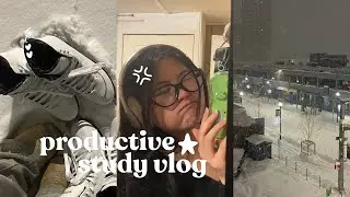 ˚⟡˖ ࣪ study vlog 💻&nbsp; 1 a.m. study, 72hr studying, ice skating