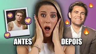 ANTES E DEPOIS DE CRUSHS DA ADOLESCÊNCIA ft Paul Wesley | Entrevista