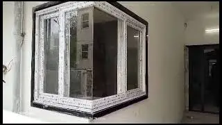 UPVC Corner Sliding window