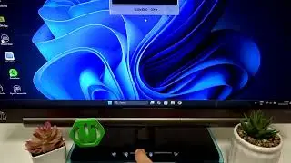 HP X2301 &ndash; How to Adjust Menu Horizontal and Vertical Position