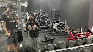 Aaron goes for Benchpress PR (Ft.LilBro)