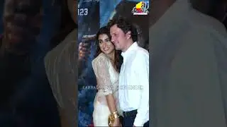 Kabzaa Shriya Saran Husband Live Kiss In First Show | Viral Video | Jimikki Ponnu Song | Varisu Song