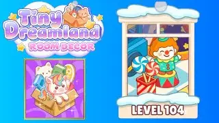 Tiny dreamland room decor level 104 solution walkthrough 