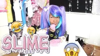 Jag testar: SLIME!! | Funkar...?! *r&auml;tt/fel lim* | Test