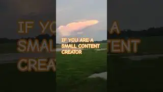 If you are a small content creator, use this sound. #newcreator #uniquecontent #creatorfirst