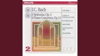 J.C. Bach: Symphony, Op. 3 , No. 2 in C major: 2. Andante
