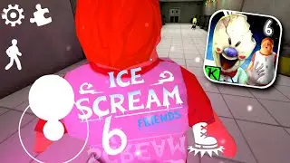 Ice Scream 6 Real GAMEPLAY! | Ice Scream 6 Leaked Gameplay | FAN-MADE