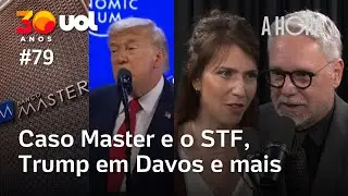 Banco Master, Trump em Davos, mudanças nos ministros de Lula e mais | A Hora com Toledo e Bilenky