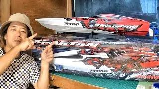 Traxxas Spartan 6S First Run Speed Test and ESC setting to use LiPo battery