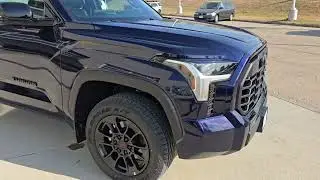 2025 Toyota Tundra Limited with TRD Off Road package Blueprint Blue Motor Inn of Carroll