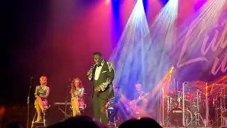 Harry Cambridge as Luther Vandross. Dance with my farther, live Telford.