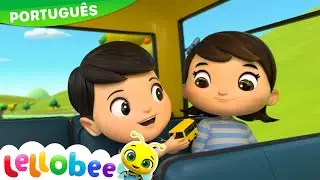As Rodas do Onibus - Ônibus Buster | Desenho para Bebe | Lellobee