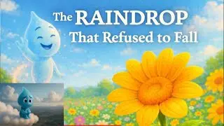 The RAINDROP That Refused to Fall | A Silent Story About Courage