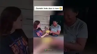 Journalist Broke Down on Live TV 🥹