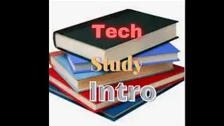 Tech Study YouTube channel Intro Animation