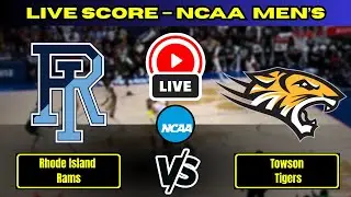 🔴 Rhode Island Rams vs Towson Tigers | NCAA Men&rsquo;s Basketball | Live Score Update Nov 23