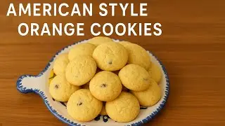 Easy American-Style Orange Cookies 🍪🍊