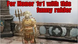 For Honor 1v1 with this Funny raider as Angel Gladiator