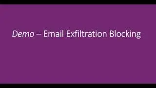 Email exfiltration control in Microsoft Power Platform