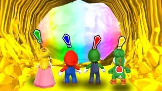Mario Party 6 Minigames Peach vs Mario vs Luigi vs Yoshi Master