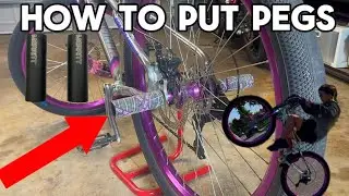 How to Put Pegs on Your Wheelie Bike! (SE Bikes Killer Quad)