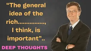 Bill Gates Most Inspiring Quotes Of Life ~Top 20 Quotes In English. #billgates #quotes