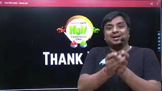 Holi Offer With GATE Academy | Sonal Sir