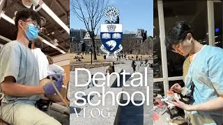 life as a dental student | dental school vlog @UofT | winter 2025