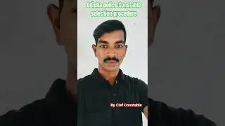 Selection Procedure Odisha Police Constable 2025 #odishapolice #Cisfsagar