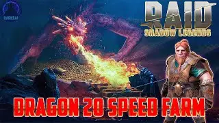 20  Second Dragon 20 Speed Farm Team | Raid Shadow Legends | DarkSaiPlayz