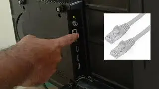 All connection ports in samsung smart tv #connection #samsungtv 