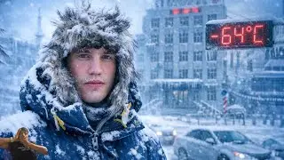 HE TRAVELLED TO THE COLDEST CITY ON THE PLANET (Yakutsk, RUSSIA! 