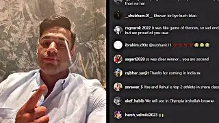 Ali Bilal Live after Delhi Pro Show 2023 / with ifbb Sam #alibilal #bhuwanchauhan #rahulfitness
