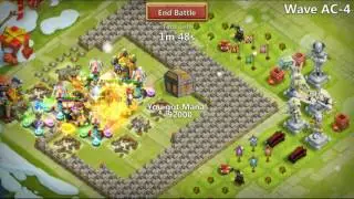 Castle Clash HBM 3 AC with a corner base.