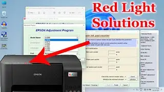 Epson L3210 L3216 L3250 L3151 L3260  L1210 L5290 Red Light Blinking Solutions
