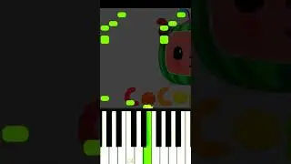 COCOMELON INTRO ON PIANO! #shorts