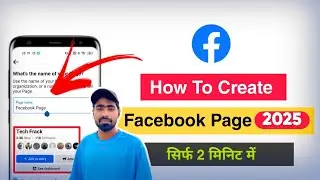 Facebook Page Kaise Banaye 2025 | How To Create Facebook Page | Tech Frack #facebookpage 