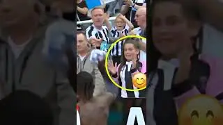 When Saint-Maximin trolls female fans newcastle#TAAFootball #shorts #football