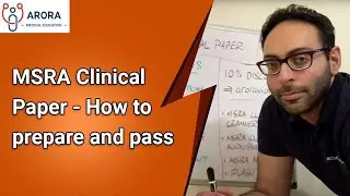 MSRA Exam Clinical Paper - How to prepare and pass