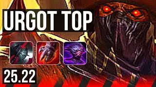 URGOT vs GAREN (TOP) | EUW Master | 25.22