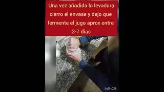 Proceso de elaboraci&oacute;n de Sidra casera