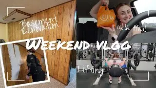 Basement MAKEOVER Part 1 | 4th of July WEEKEND Vlog