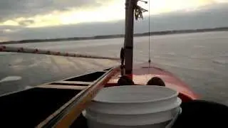 Iceboating Presque Isle Bay