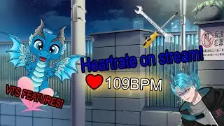 GET YOUR HEARTRATE ON STREAM AND USE IT FOR VTUBE STUDIO LIVE2D MODELS!
