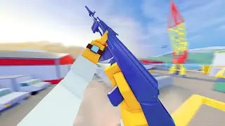 going for blue diamond ak with light (finale) | Bad Business
