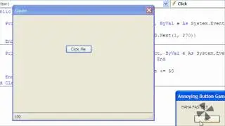 How To Make An Annoying Button Game In Visual Basic 2008