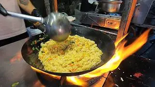 Filipino Street Food | Budget Fried Rice with Toppings | Fried Chicken, Spam & Fried Pork | Chao Fan
